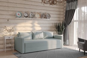 Диван-кровать Вало мятно-серый, ткань рогожка в Пуровске - purovsk.mebel24.online | фото 2