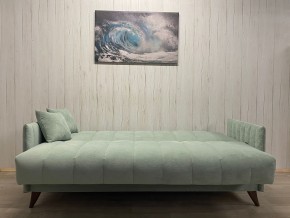 Диван Престиж-3 (НПБ) велюр Sensey mist green в Пуровске - purovsk.mebel24.online | фото 3