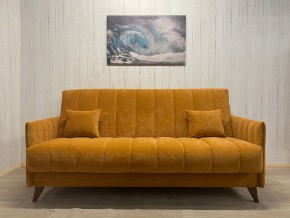 Диван Престиж-3 (НПБ) велюр Sensey terracotta в Пуровске - purovsk.mebel24.online | фото 2