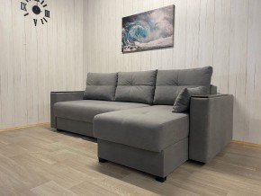 Диван угловой Комфорт-3 (НПБ+МДФ) велюр Galaxy Lite 26 в Пуровске - purovsk.mebel24.online | фото 2