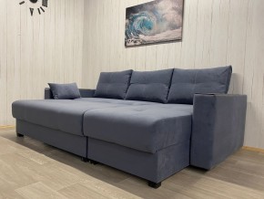 Диван угловой Комфорт-3 (НПБ+МДФ) велюр Monaco 13 в Пуровске - purovsk.mebel24.online | фото 3