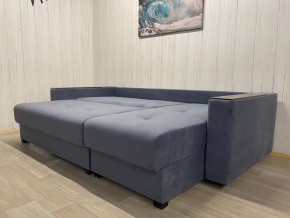 Диван угловой Комфорт-3 (НПБ+МДФ) велюр Monaco 13 в Пуровске - purovsk.mebel24.online | фото 4