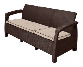 Диван Yalta Sofa 3 Set (Ялта) шоколадный в Пуровске - purovsk.mebel24.online | фото