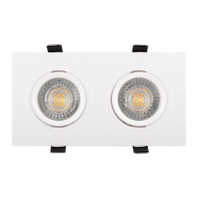 DK3022-WH Встраиваемый светильник, IP 20, 10 Вт, GU5.3, LED, белый, пластик в Пуровске - purovsk.mebel24.online | фото 2
