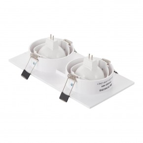 DK3022-WH Встраиваемый светильник, IP 20, 10 Вт, GU5.3, LED, белый, пластик в Пуровске - purovsk.mebel24.online | фото 3