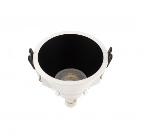 DK3026-WB Встраиваемый светильник, IP 20, 10 Вт, GU5.3, LED, белый/черный, пластик в Пуровске - purovsk.mebel24.online | фото 2