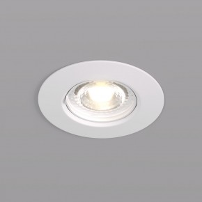 DK3028-WH Встраиваемый светильник, IP 20, 10 Вт, GU5.3, LED, белый, пластик в Пуровске - purovsk.mebel24.online | фото 1