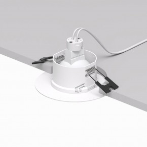 DK3028-WH Встраиваемый светильник, IP 20, 10 Вт, GU5.3, LED, белый, пластик в Пуровске - purovsk.mebel24.online | фото 3