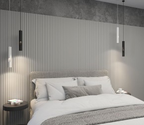DK4045-WH Подвесной светильник, с декоративным вырезом, IP 20, до 15 Вт, LED, GU10, белый, алюминий в Пуровске - purovsk.mebel24.online | фото 4