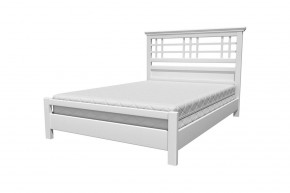 ГЕРДА Кровать из массива 1400 в Пуровске - purovsk.mebel24.online | фото 1