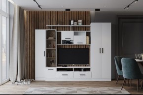 Гостиная Оскар-5 Белый в Пуровске - purovsk.mebel24.online | фото