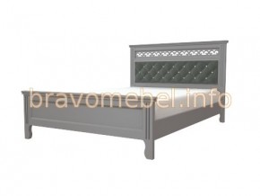ГРАЦИЯ Кровать из массива 1400 в Пуровске - purovsk.mebel24.online | фото 1