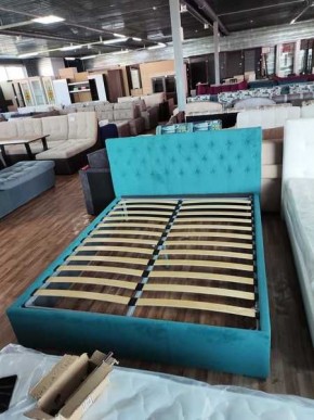Интерьерная Кровать Октавия Бирюзовый 1600х2000 в Пуровске - purovsk.mebel24.online | фото 2