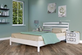 КАМЕЛИЯ-1 Кровать из массива 1600 в Пуровске - purovsk.mebel24.online | фото 1