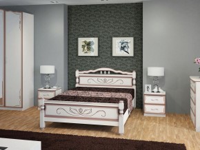 КАРИНА-5 Кровать из массива 1200 в Пуровске - purovsk.mebel24.online | фото 1