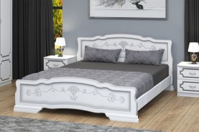 КАРИНА-6 Кровать из массива 1600 в Пуровске - purovsk.mebel24.online | фото 1