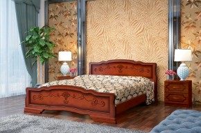 КАРИНА-6 Кровать из массива 900 (Орех) в Пуровске - purovsk.mebel24.online | фото