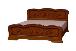 КАРИНА-8 Кровать из массива (Орех) в Пуровске - purovsk.mebel24.online | фото 2