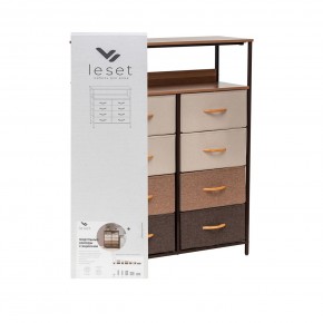 Комод Leset Локи 8 ящ. с полкой в Пуровске - purovsk.mebel24.online | фото 10