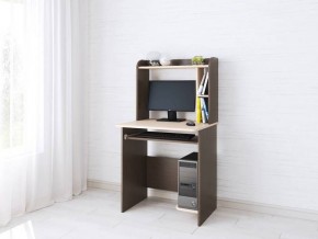 Компьютерный стол Грета-1 венге/дуб молочный в Пуровске - purovsk.mebel24.online | фото