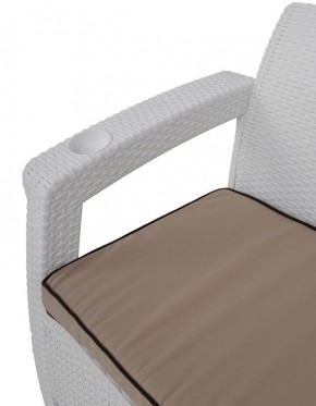 Комплект уличной мебели Yalta Premium Terrace Set (Ялта) белый (+подушки под спину) в Пуровске - purovsk.mebel24.online | фото 5