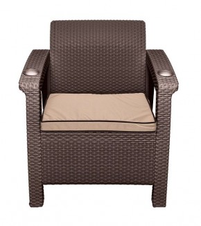 Комплект уличной мебели Yalta Premium Terrace Set (Ялта) шоколадый (+подушки под спину) в Пуровске - purovsk.mebel24.online | фото 7