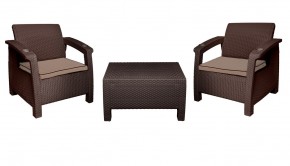 Комплект уличной мебели Yalta Premium Terrace Set (Ялта) шоколадый (+подушки под спину) в Пуровске - purovsk.mebel24.online | фото 8