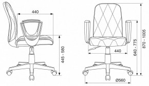 Кресло компьютерное CH-327/BLACK-PU в Пуровске - purovsk.mebel24.online | фото 8