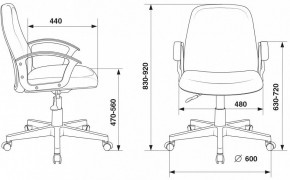 Кресло компьютерное CH-808-LOW/#B в Пуровске - purovsk.mebel24.online | фото 3