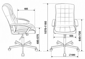 Кресло компьютерное CH-823AXSN/BLACK в Пуровске - purovsk.mebel24.online | фото 6