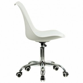 Кресло стул BRABIX "Eames MG-310 CH", хром, пластик белый, экокожа белая, 532923 в Пуровске - purovsk.mebel24.online | фото 3