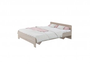 Кровать 1,6 VICTOR + основание (Сонома) в Пуровске - purovsk.mebel24.online | фото 2