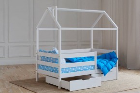 Кровать-домик 80*190 Белый в Пуровске - purovsk.mebel24.online | фото 4