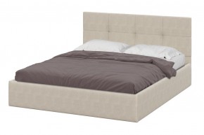 Кровать двойная №4 с основанием (Бежевый) в Пуровске - purovsk.mebel24.online | фото 2