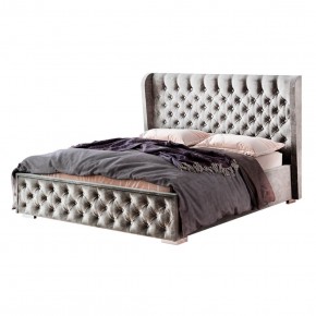 Кровать Франческа КР-16 1600 под подъемный механизм ГРАФИТ в Пуровске - purovsk.mebel24.online | фото