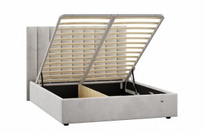 Кровать Ingrid 1600 с основанием и ПМ (Ультра Смог) Модель 312 в Пуровске - purovsk.mebel24.online | фото 2
