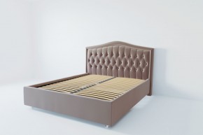 Кровать Калининград ортопедическое основание 800 (велюр серый) в Пуровске - purovsk.mebel24.online | фото 2