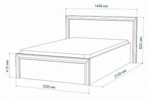 Кровать полутораспальная Нобиле Кр-120 в Пуровске - purovsk.mebel24.online | фото 3