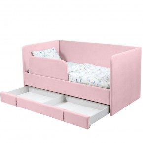 Кровать Юна (розовый) в Пуровске - purovsk.mebel24.online | фото 3
