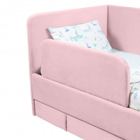 Кровать Юна (розовый) в Пуровске - purovsk.mebel24.online | фото 5