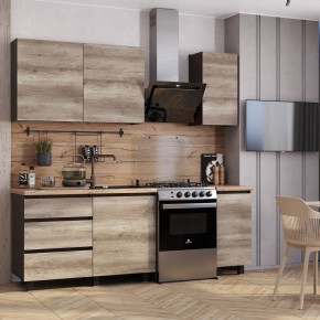 Кухня Энигма 1.6 м (венге/дуб каньон) в Пуровске - purovsk.mebel24.online | фото