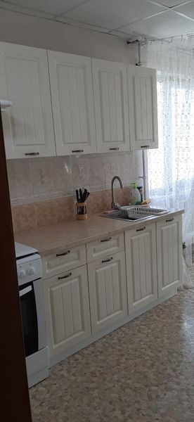 Кухня модульная Луксор бирюза-кремовый в Пуровске - purovsk.mebel24.online | фото 8