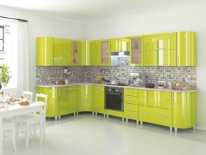 Кухня Танго лайм модульная в Пуровске - purovsk.mebel24.online | фото 2