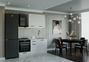Кухонный гарнитур Белый Глянец 1600 (Стол. 26мм) в Пуровске - purovsk.mebel24.online | фото