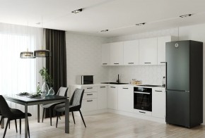 Кухонный гарнитур Белый Глянец 2600*1600 (Стол. 38мм) в Пуровске - purovsk.mebel24.online | фото