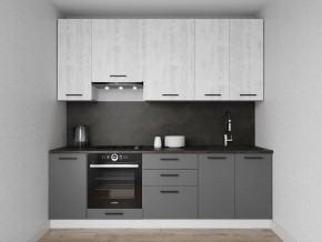 Кухонный гарнитур Санторини 2400 h950 (Стол. 38мм) в Пуровске - purovsk.mebel24.online | фото 1