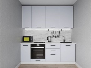 Кухонный гарнитур Смоки 2200 h950 (Стол. 38 мм) в Пуровске - purovsk.mebel24.online | фото