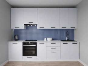 Кухонный гарнитур Смоки 2400 h950 (Стол. 38 мм) в Пуровске - purovsk.mebel24.online | фото 1