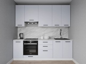 Кухонный гарнитур Смоки 3000 h950 (Стол. 26мм) в Пуровске - purovsk.mebel24.online | фото