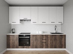 Кухонный гарнитур Старое Дерево 3000 h950 (Стол. 26мм) в Пуровске - purovsk.mebel24.online | фото